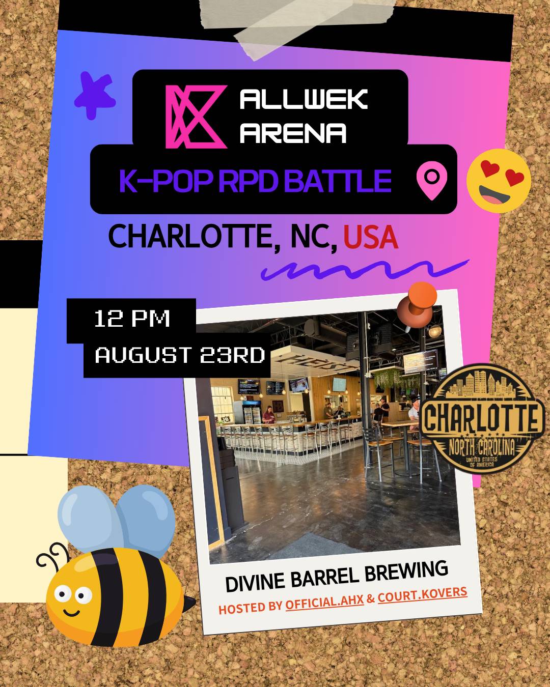 Charlotte Random Dance August [AHX]