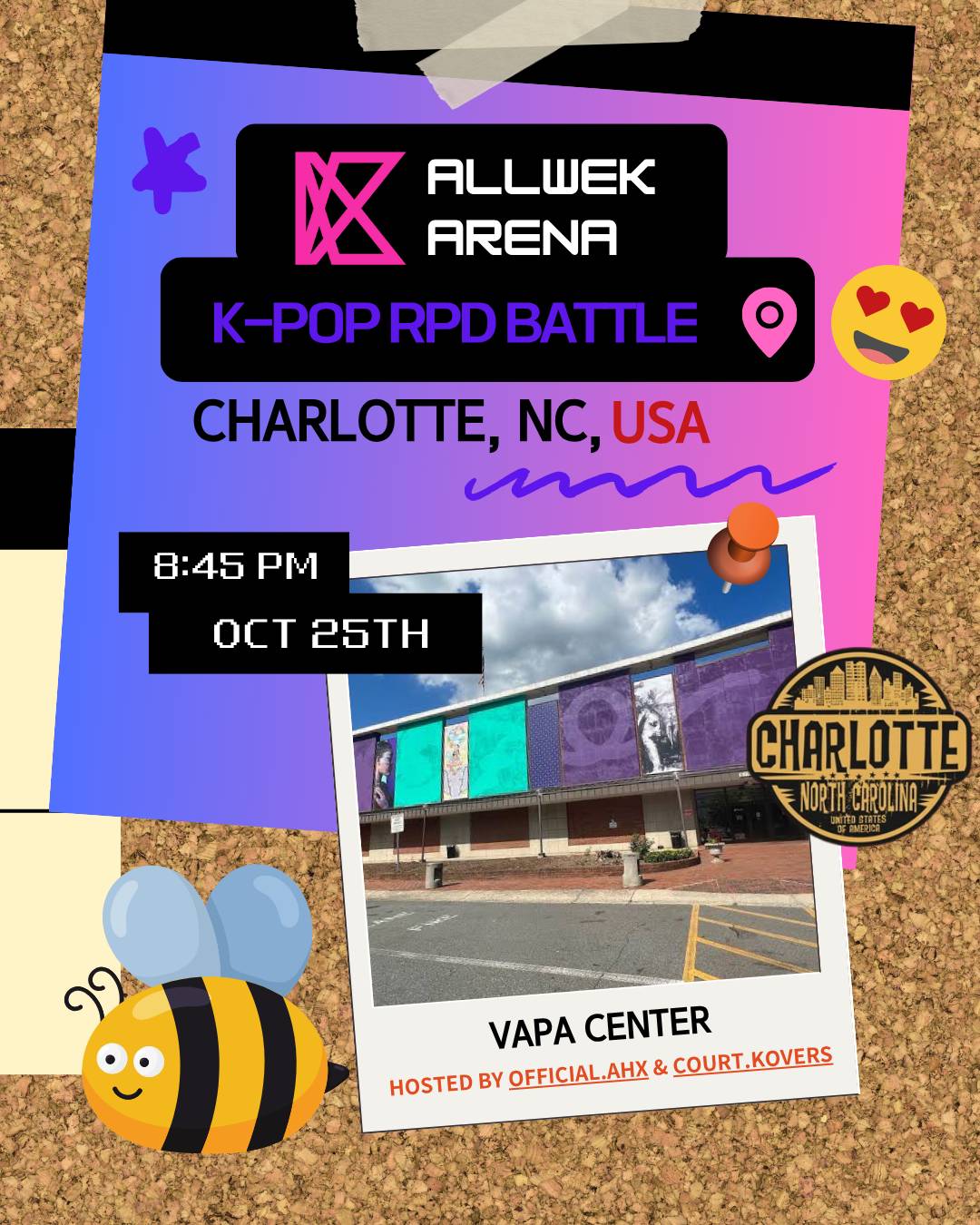 Charlotte Random Dance October [AHX]